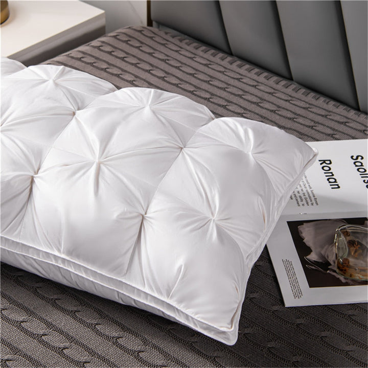 Goose Down Feather Pillow Premium Quality Bowlift