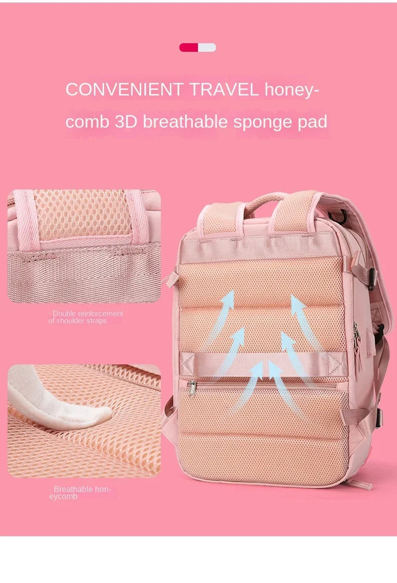 BowLift | Travel Carry-On Backpack with Shoe Compartment