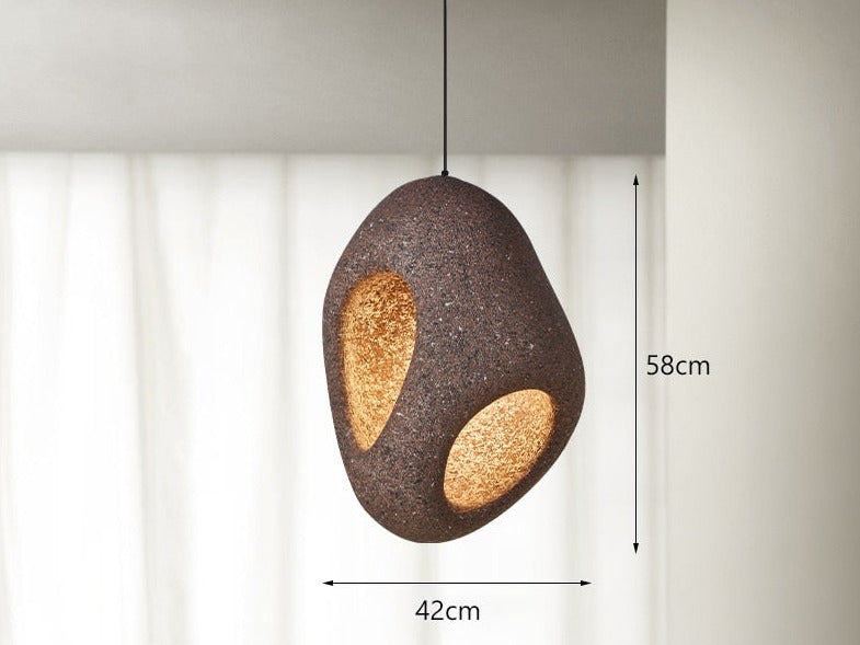 BowLift | Modern Creative LED Pendant Lamp Wabi Sabi