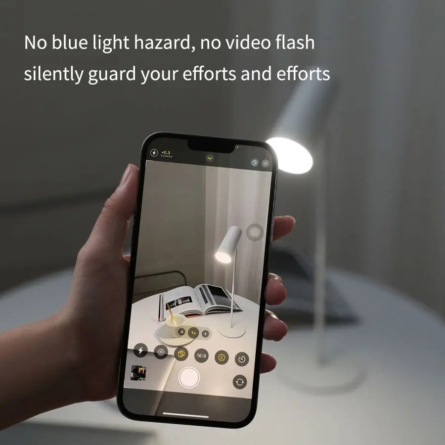 BowLift | Lumora LED table lamp with touch dimming | Eye-friendly & rechargeable | USB-C | 2000 mAh battery | For desk, bedside table & decor