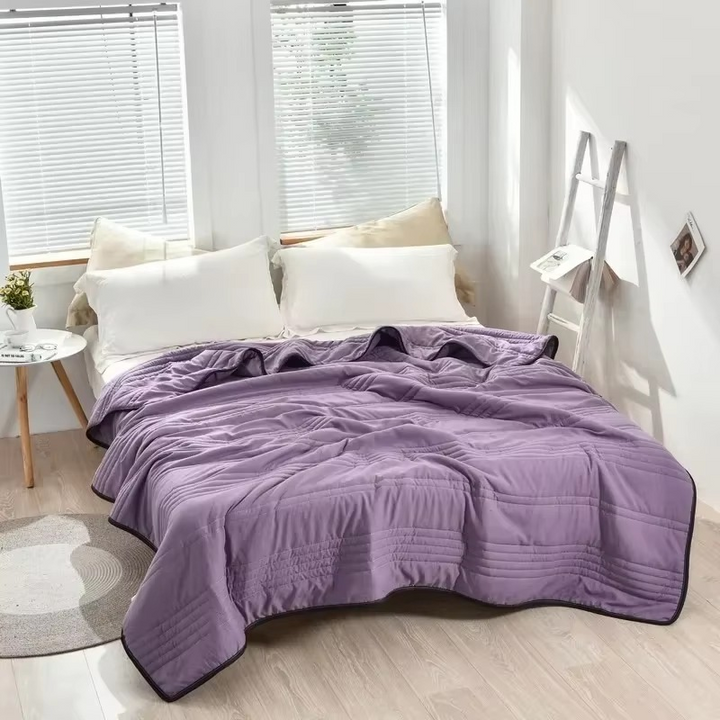 BowLift | Summer Lightweight Quilt Solid Color All Season Comforter for Double Bed