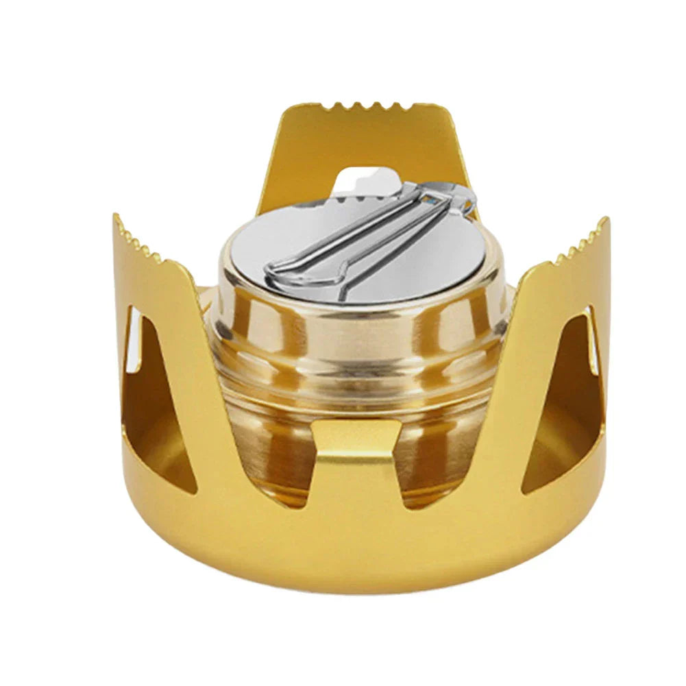 BowLift | CampFlare Alcohol Stove | 360° Combustion | Ultralight & Compact
