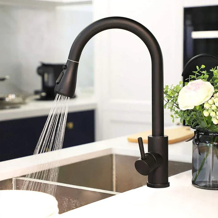 FluidCraft – Stylish Pull-Out Kitchen Faucet for Modern Kitchens Bowlift