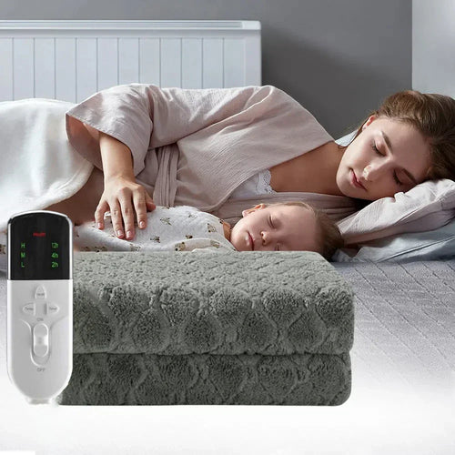 Double-layer heating mat – Electric heat mat layers for extra comfort and warmth, ideal for bed and sofa, energy-saving | Bowlift