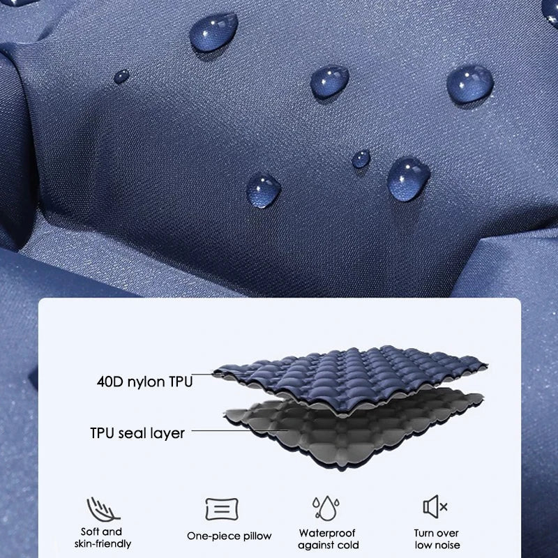 BowLift | Extra-Wide Double Inflatable Camping Mattress – Kieran
