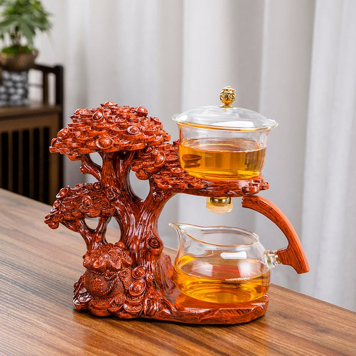 BowLift | Mystic Golden Dragon Teapot