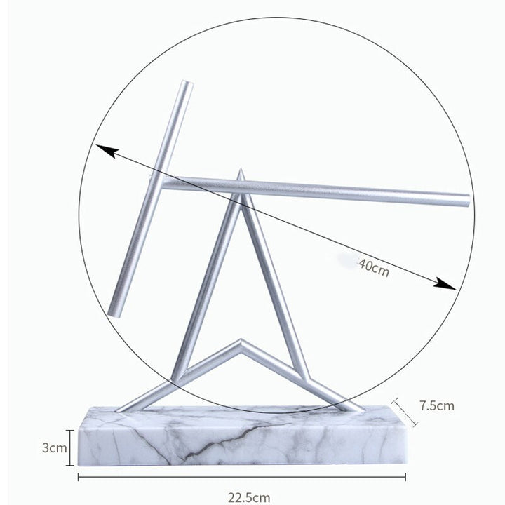 Infinite Loop Magnetic Pendulum Desktop Decor | Bowlift