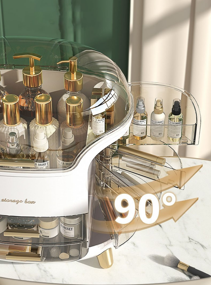 BeautyEssence Organizer – Stylish Makeup Storage for You Bowlift