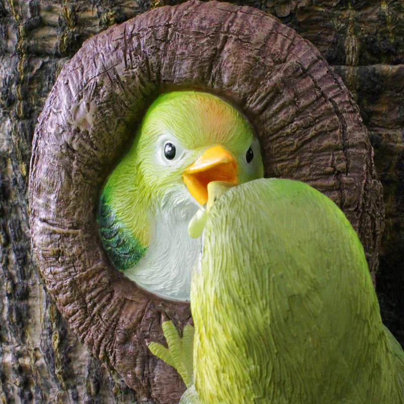Lovebirds Tree Hug Wall Hanging Decor | Bowlift