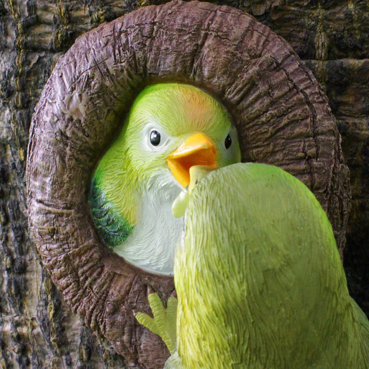 Lovebirds Tree Hug Wall Hanging Decor | Bowlift