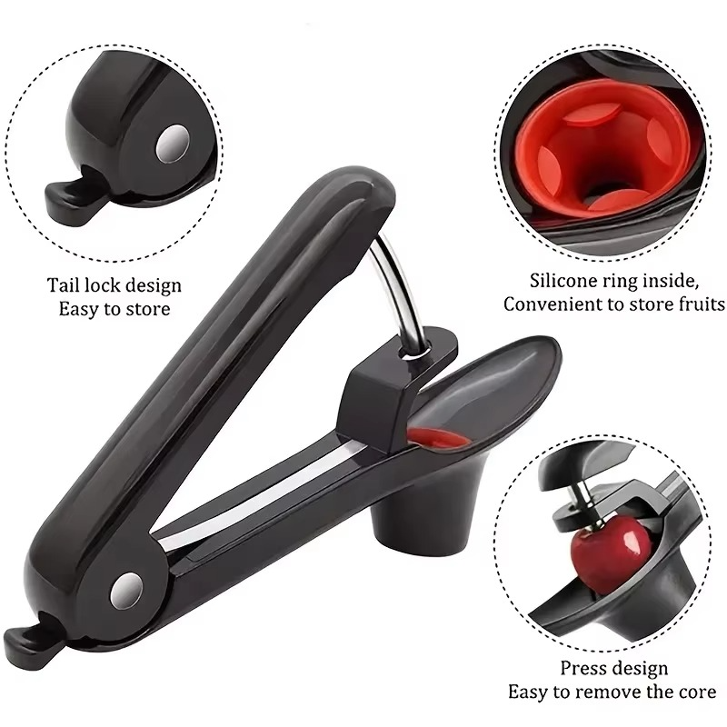 BowLift | Stainless Steel Cherry and Olive Pitter Tool