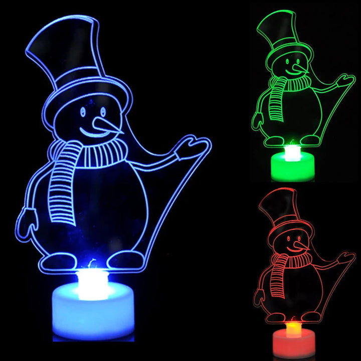 BowLift | SnowGlow - Colorful LED Snowman Lights for Festive Celebrations