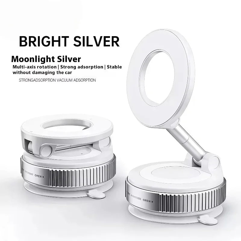 Magnetic Phone Holder | With Vacuum Suction Cup | 360° Adjustable | Bowlift