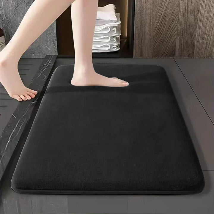 BowLift | Absorbent Non-Slip Bath Mat made of Coral Velvet for the Bathroom