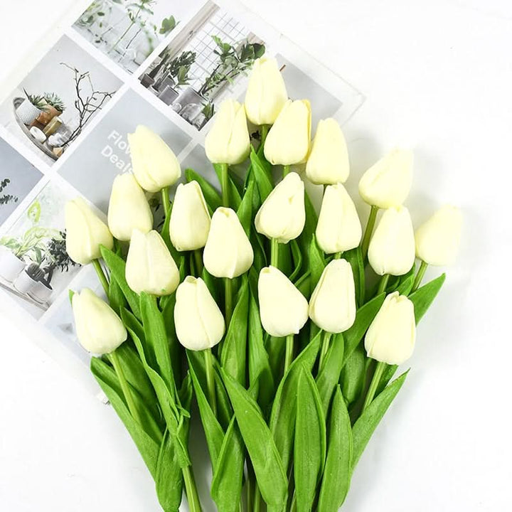 BowLift | Artificial Tulip Bouquet with Realistic Lifelike Flowers