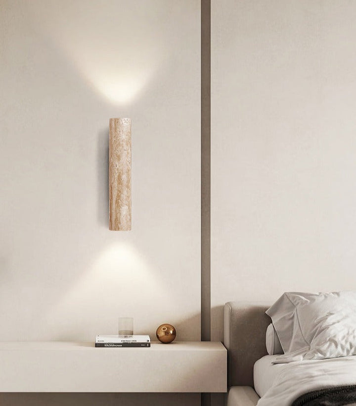 BowLift | Wall Lamp with Handmade Finish in the Spirit of Wabi-Sabi