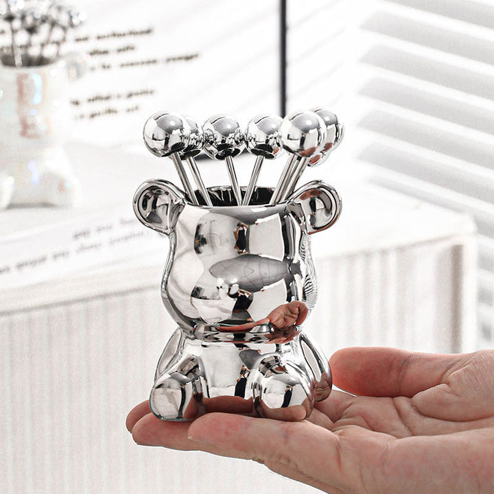 Nordic Tiny Bear Food Fruit Holder | Bowlift