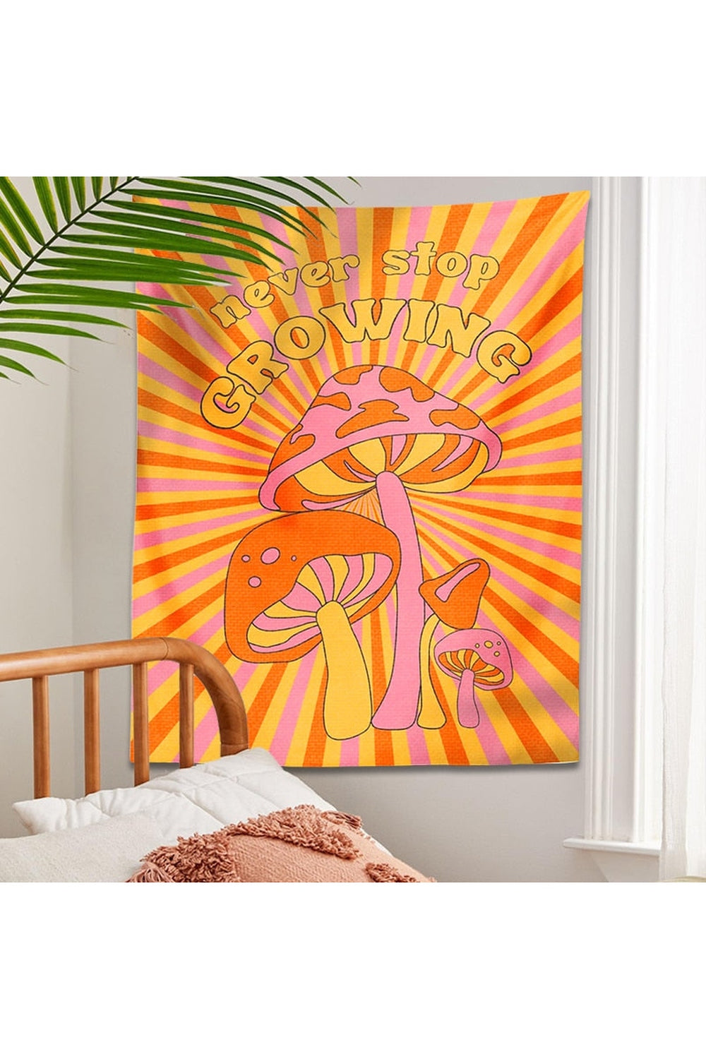Years inspired mushroom carpet wall hanging | Bowlift