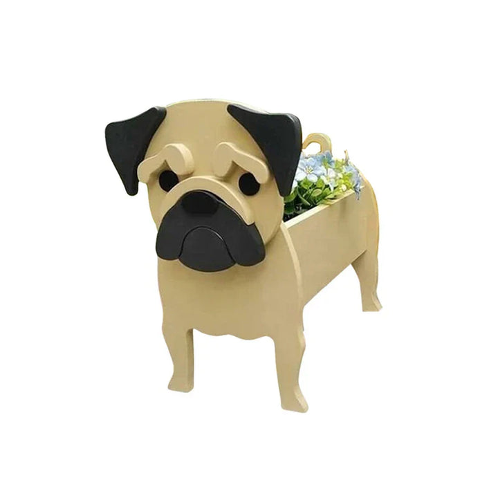 BowLift | Flower pot - Pawsome - Dog plant container - Various breeds
