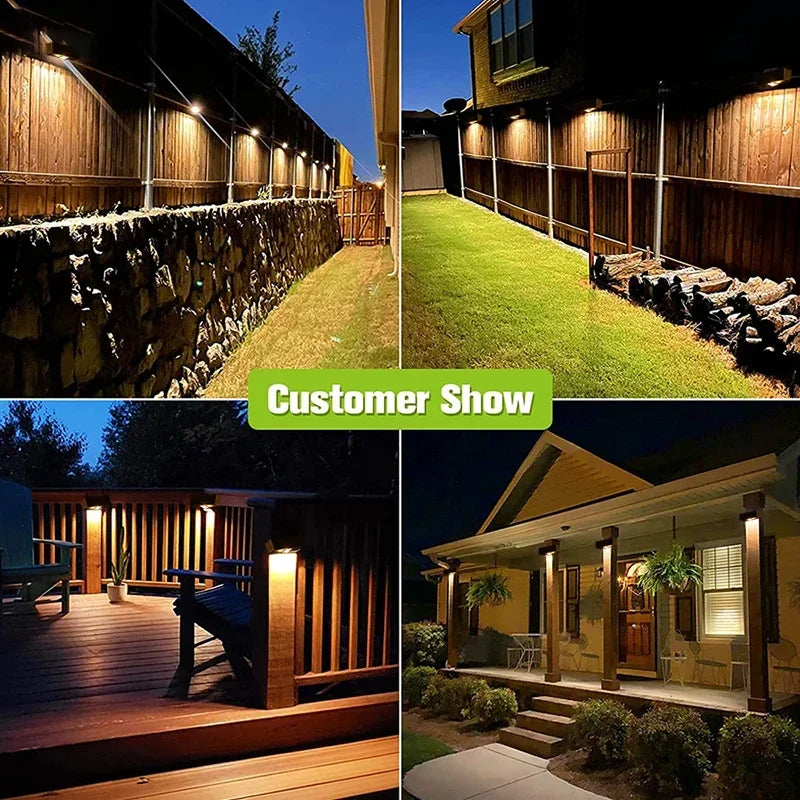 BowLift | Lumora LED Solar Wall Light Outdoor | 3 Light Modes | IP65 ...