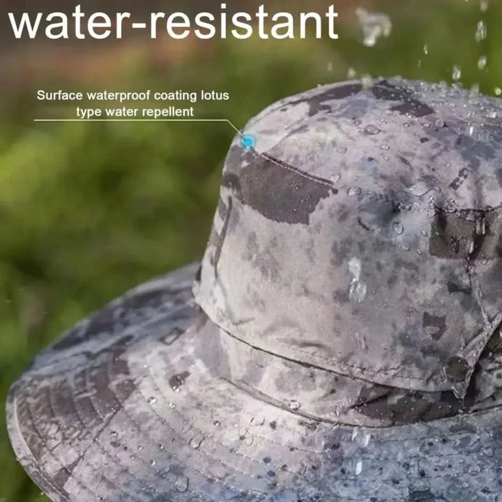 Solar Fan Fisherman's Hat - Solar Energy & USB Charging | Bowlift