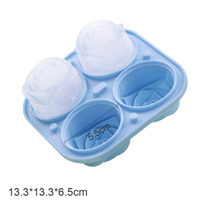 BowLift | 3D Elegant Large Rose Ice Molds