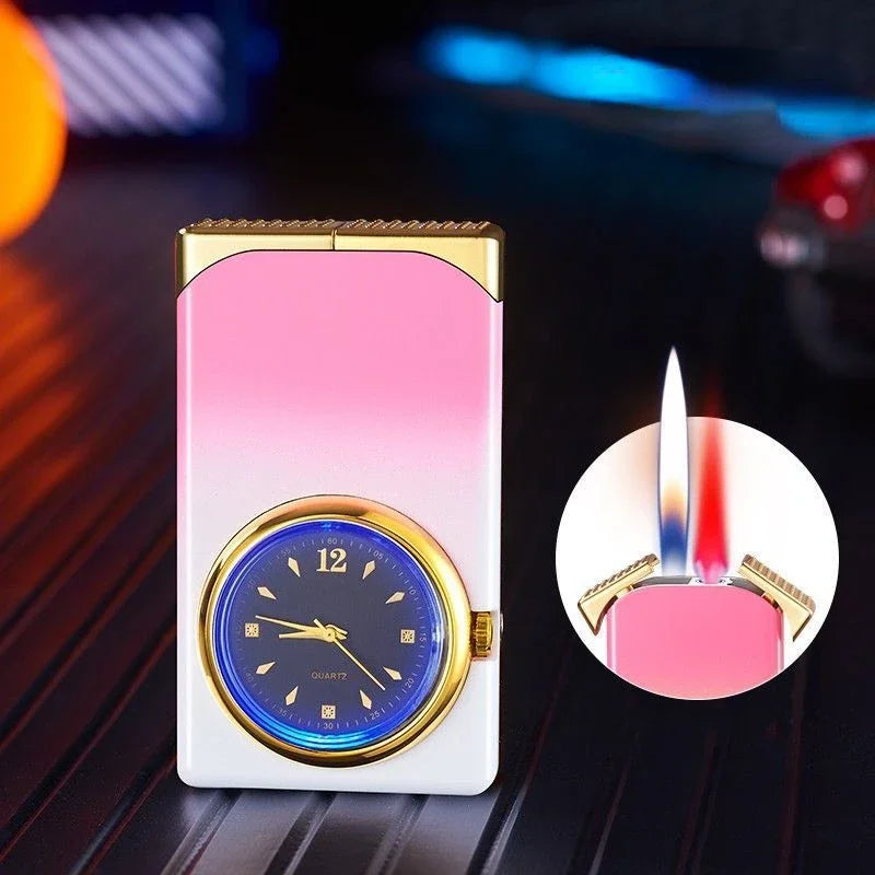 Creative Dual Fire Gradient Color Lighter Watch | Bowlift