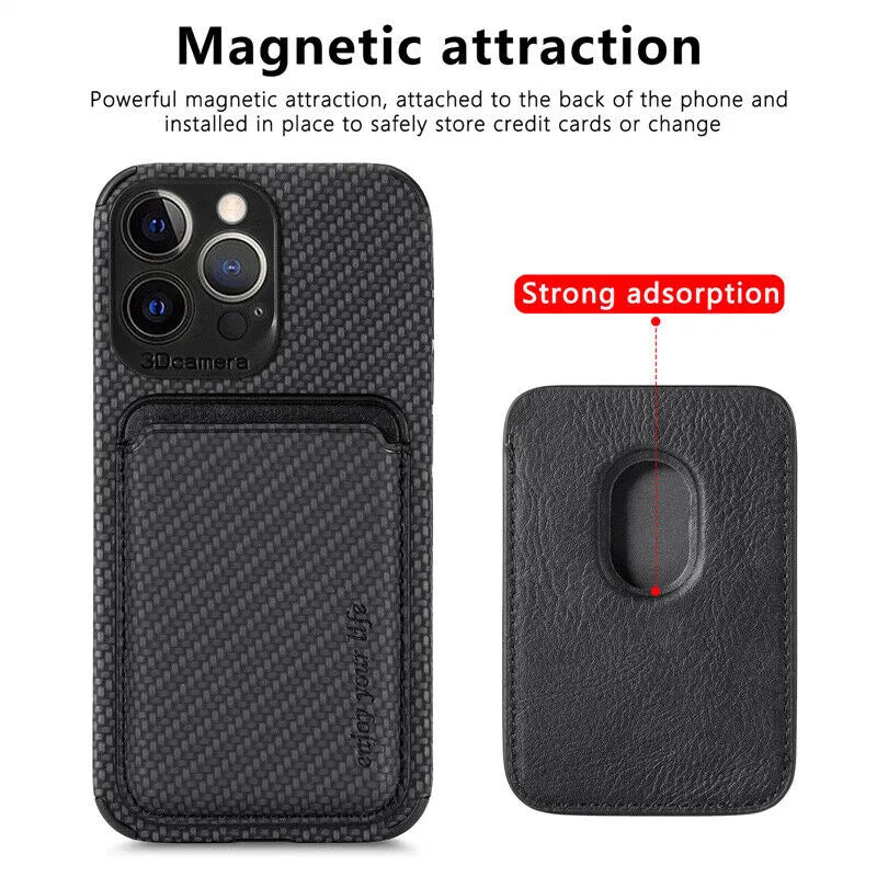 BowLift | MagSafe Wallet Case | iPhone Magnetic Card Holder | Slim Design