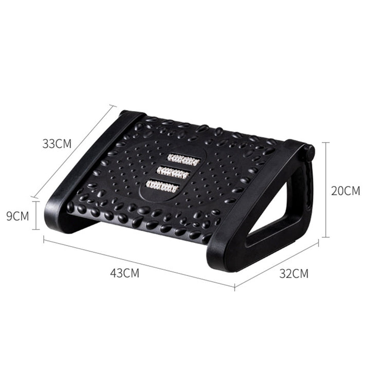 Ergonomic Home Office Foot Rest Massager | Bowlift