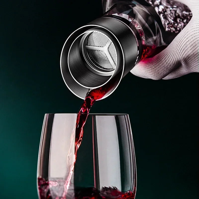 BowLift | Wine Decanter Crystal Glass with Modern Design