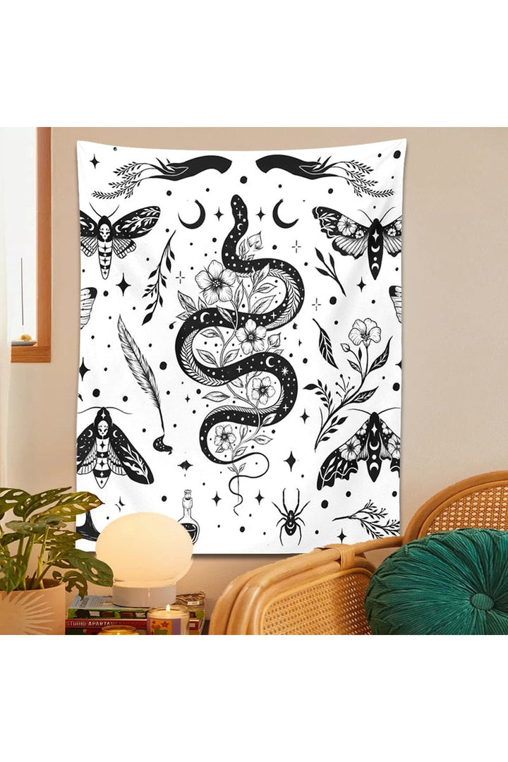 and snake wall tapestry | Bowlift