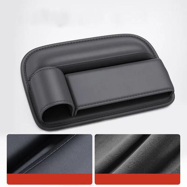 BowLift | Universal Leather Seat Gap Cup Holder Car Organizer
