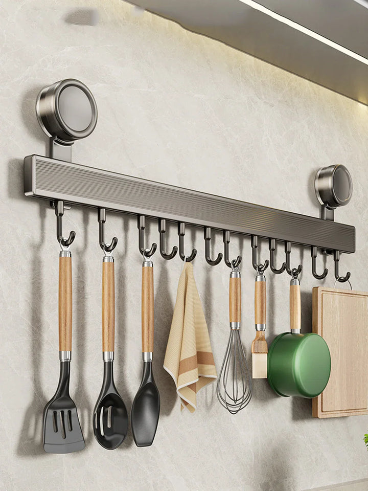 ChefSpace Kitchen Wall Hook Rail Bowlift