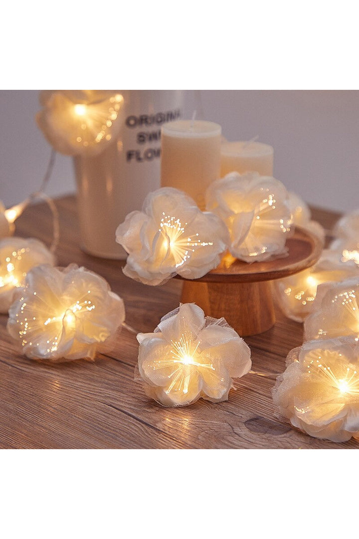 Rose Petal LED String Lights | Bowlift