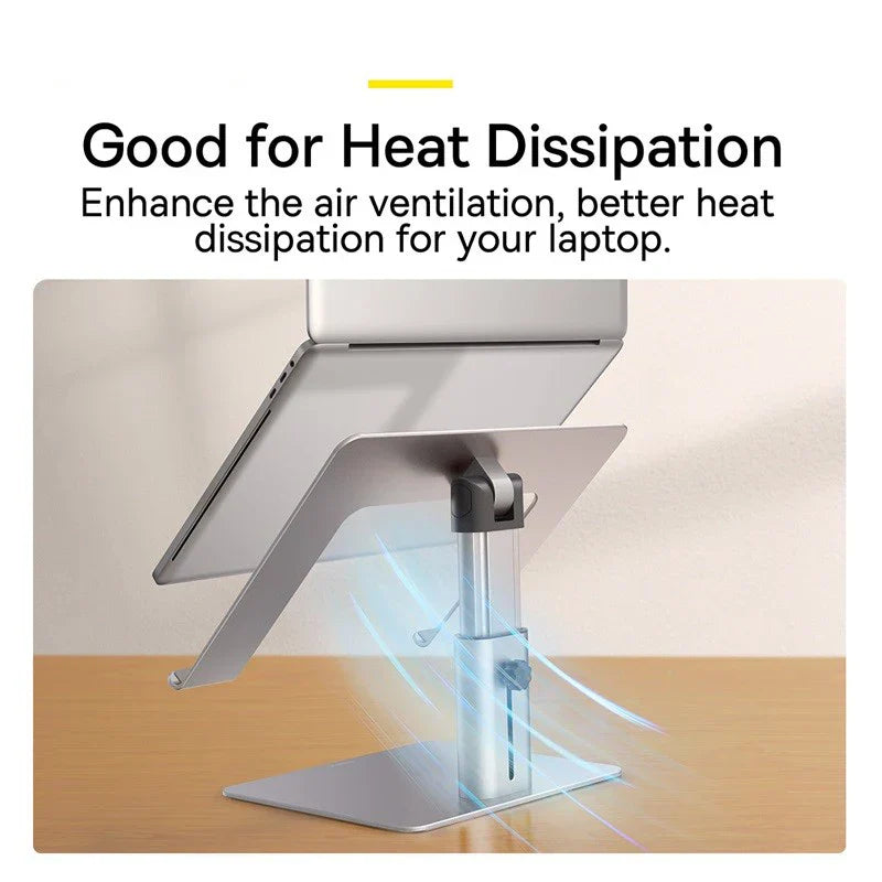 BowLift | Ergonomic Non-slip Height Adjustable Laptop Holder Stand