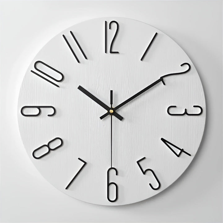 3D Wall Clock – Modern and Elegant | Decorative Wall Clock for Living Room and Office | Bowlift