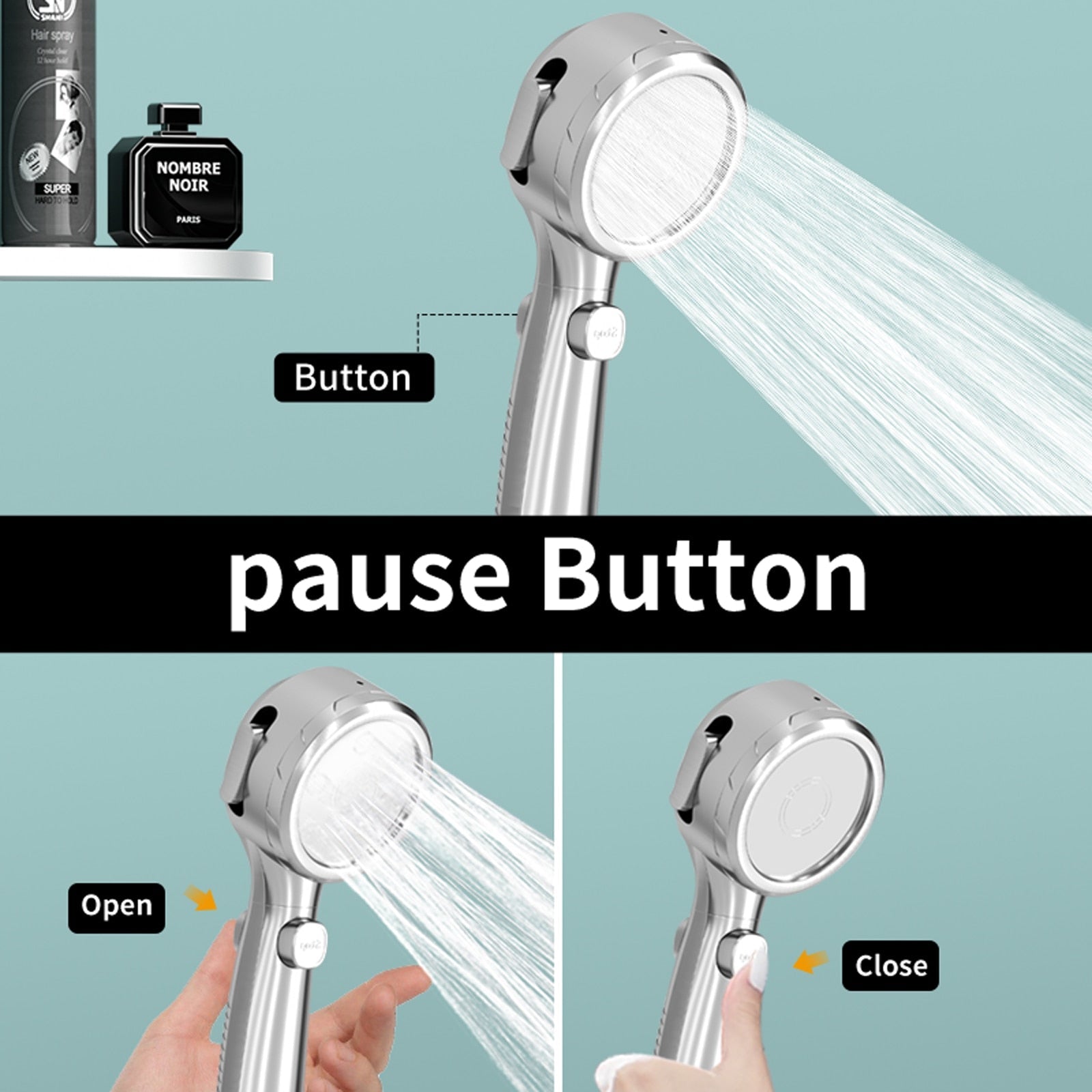 BowLift | Shower head with temperature display on sale