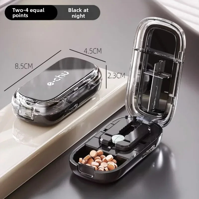 Pocket Size Dustproof Pill Cutter Organizer | Bowlift