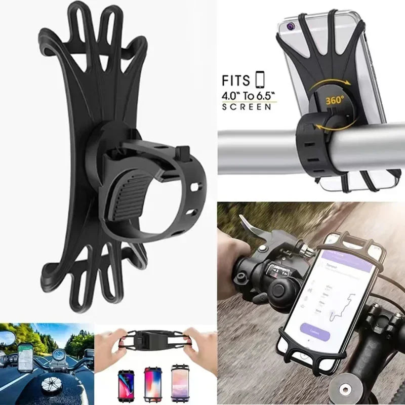 BowLift | Movento BikeMount | 360° Phone holder | Silicone | For bicycle & motorcycle
