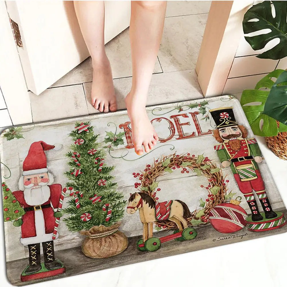 BowLift | FestivaMat - Decorative door mats with vintage cars and holiday scenes