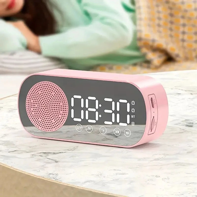 BowLift | Digital Alarm Clock with Bluetooth Speaker & FM Radio