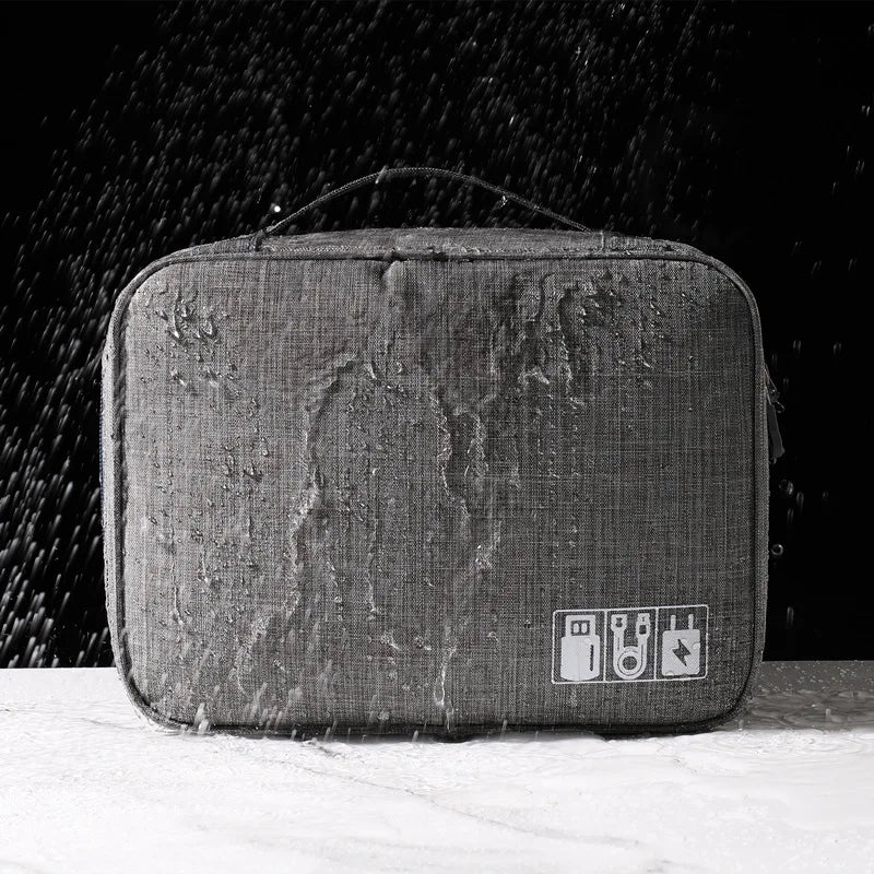 BowLift | Travio Toiletry Bag | Water Repellent & Compact | 6 Colors | 24×18×9 cm