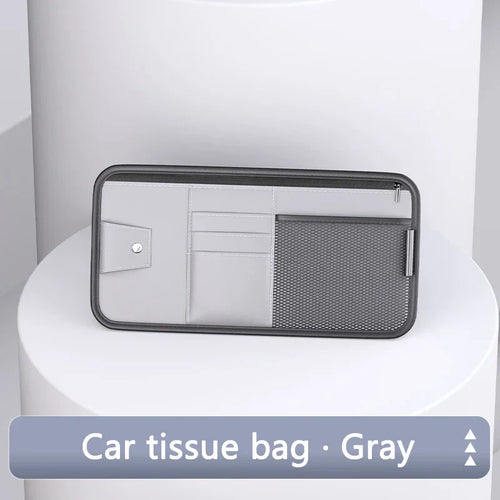 BowLift | Carvisto OrganizePro Sunshade Organizer | Multifunctional | PU Leather | Quickly Assembled