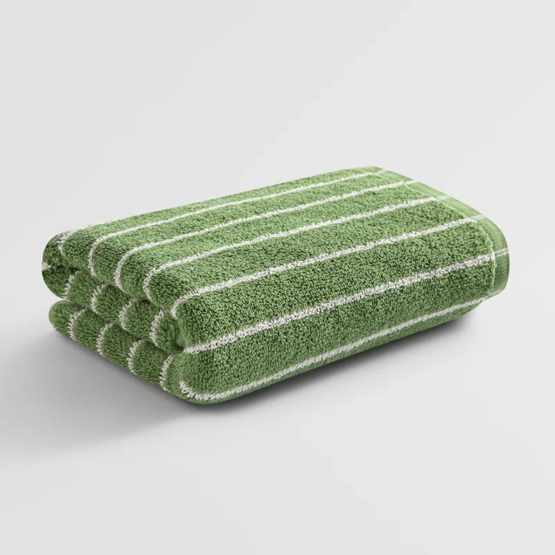 Retro Striped Cotton Towel | Bowlift