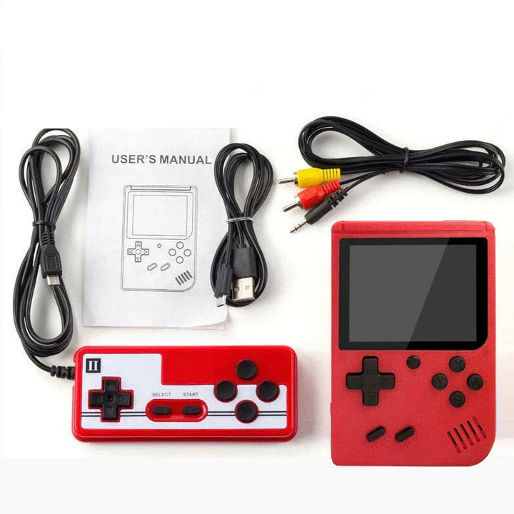 BowLift | Ultimate 400-in-1 Retro Gaming Console – Classic Portable Handheld Game Player with TV Output
