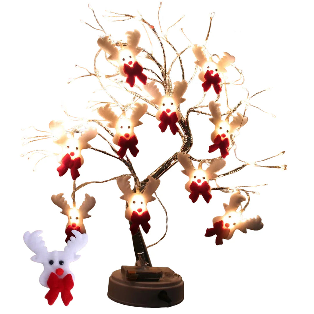 BowLift | FrostyGlow – Snowman Christmas Tree Lights and Hanging Ornaments