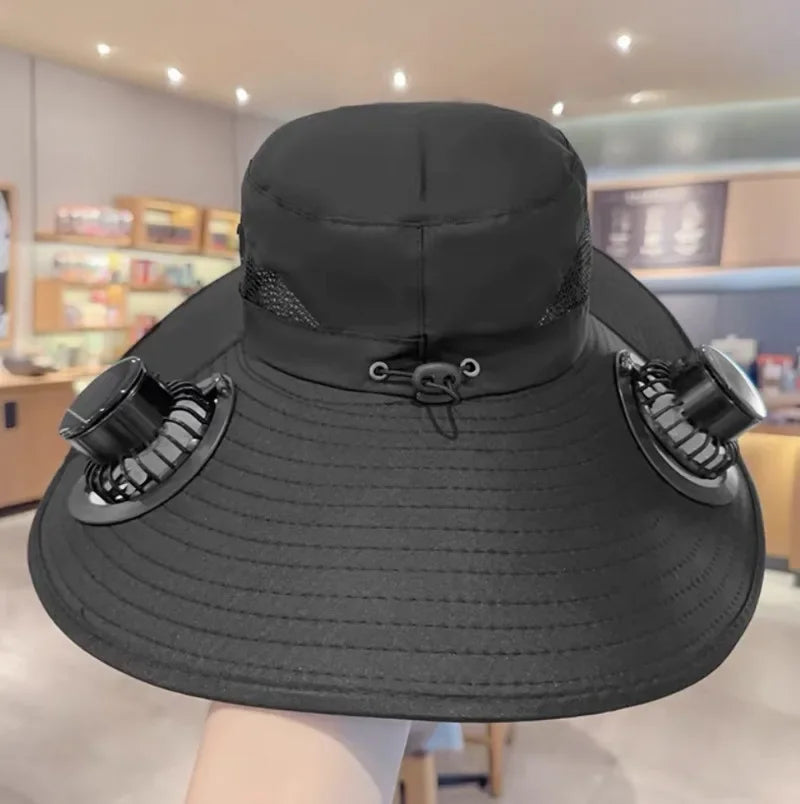 Large Brim Fan Cap | Bowlift