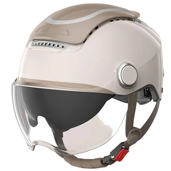 BowLift | Open Face Motorcycle Helmet with Dual Lenses & Breathable Summer Design – RiderMax