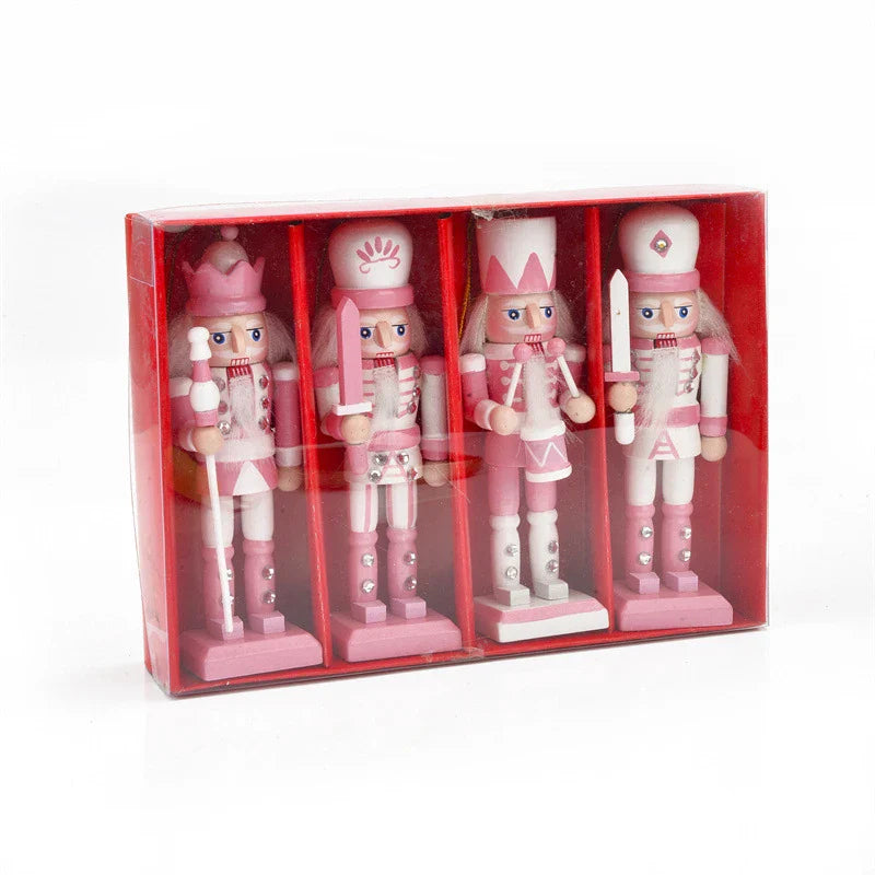 BowLift | ChicWalnoten | Cartoon style Nutcrackers in Pink