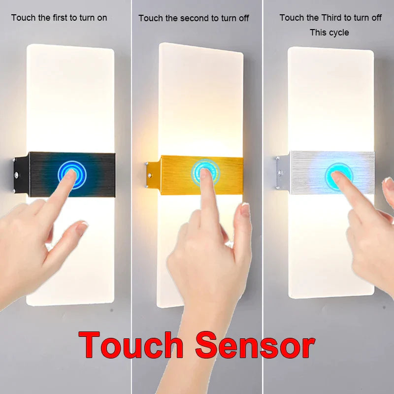 BowLift | Wall light with motion sensor, drawing, aluminum, acrylic, decoration, lighting, wall light, interior, kitchen, bedroom, hallway, corridor